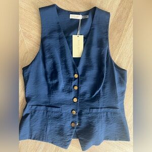 NWT Ramy Brook blue vest